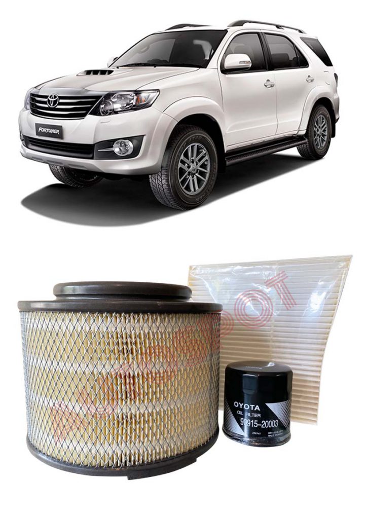 TOYOTA FORTUNER FILTER PACKAGE AUTOSPOT