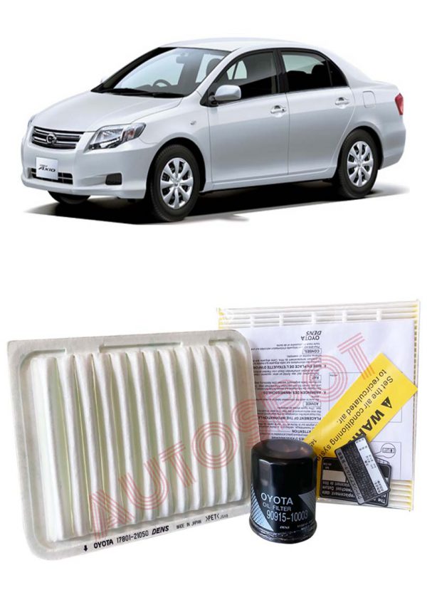 TOYOTA AXIO PETROL - FILTER PACKAGE