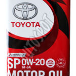 TOYOTA MOTOR OIL 0W-20 4L