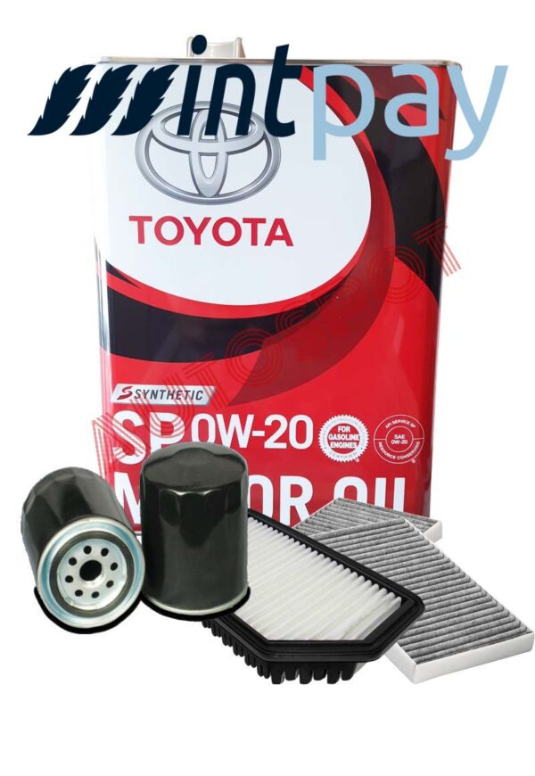 TOYOTA MOTOR OIL 0W-20 WITH HONDA FILTER PACKAGE MINTPAY
