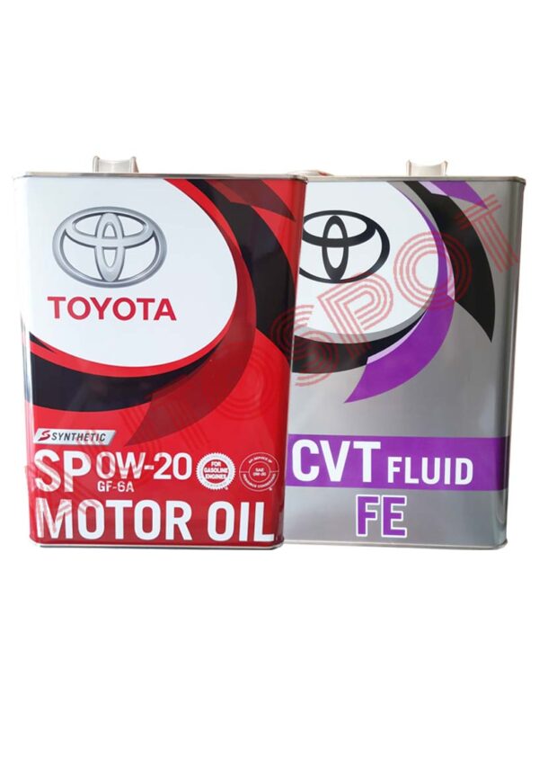 TOYOTA 0W-20 4L AND CVT-FE 4L PACKAGE