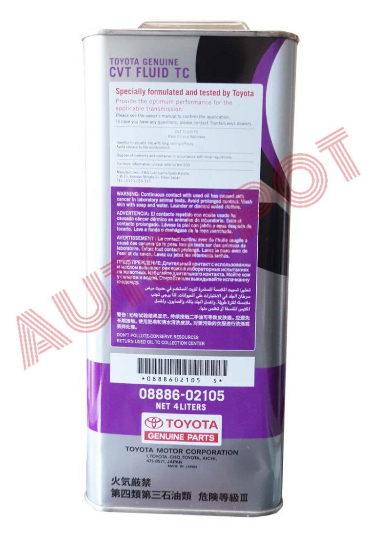 Toyota Cvt Tc Atf Oil L Autospot