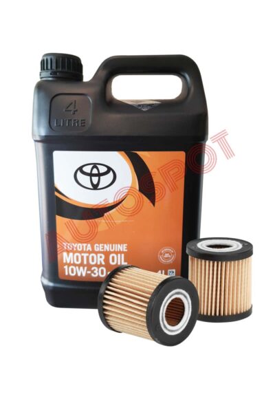 TOYOTA 10W-30 4L WITH GENUINE OIL FILTER