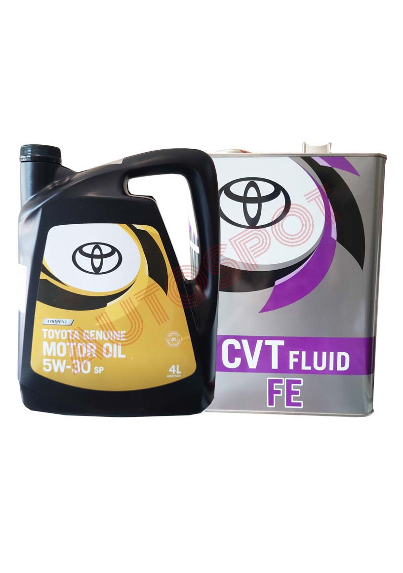 TOYOTA 5W-30 4L AND CVT-FE 4L PACKAGE