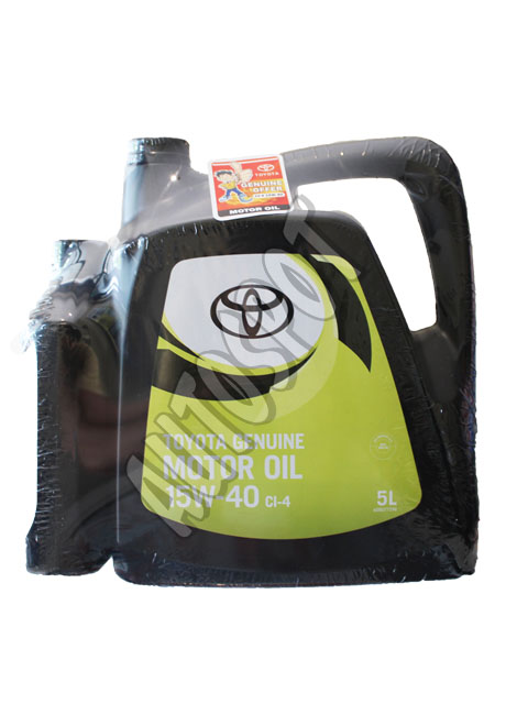 TOYOTA MOTOR OIL 15W-40 CI-4 6L