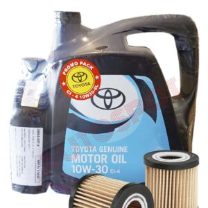 TOYOTA 10W-30 CI-4 6L WITH GENUINE OIL FILTER