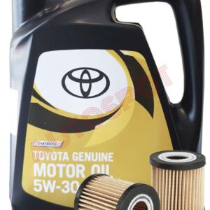 TOYOTA 5W-30 4L WITH GENUINE OIL FILTER