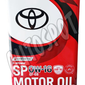 TOYOTA MOTOR OIL 0W-16 4L