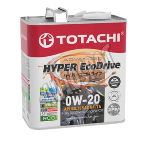 TOTACHI MOTOR OIL 0W-20 3L FULLY SYNTHETIC