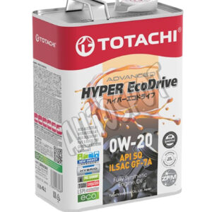 TOTACHI MOTOR OIL 0W-20 4L FULLY SYNTHETIC